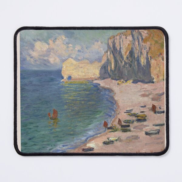 Item preview, Claude Monet Étretat Seascape Impressionism designed and sold by LaFabricaArt.