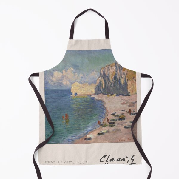 Aperçu de l'œuvre Claude Monet Étretat Seascape Impressionism créée et vendue par LaFabricaArt.