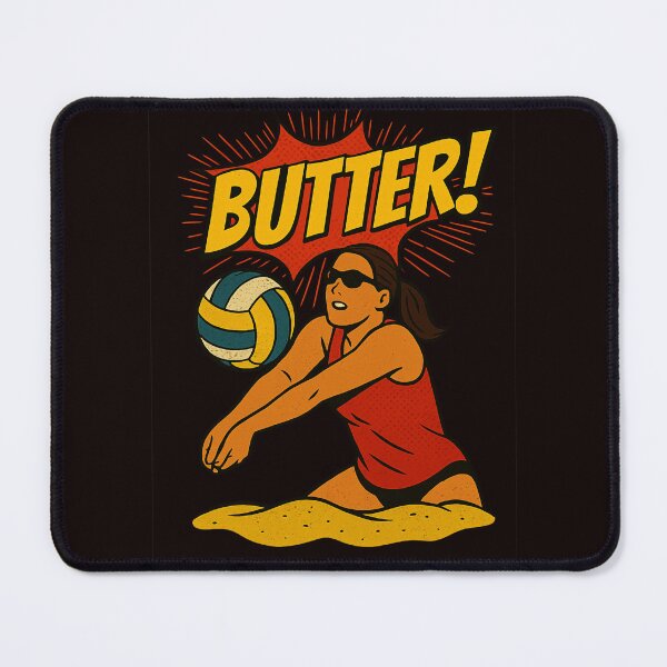 Item preview, Butter! - Beach Volleyball for a GREAT PASS! designed and sold by royalswin.
