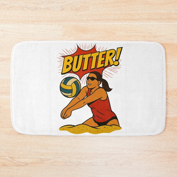 Item preview, Butter! - Beach Volleyball for a GREAT PASS! designed and sold by royalswin.