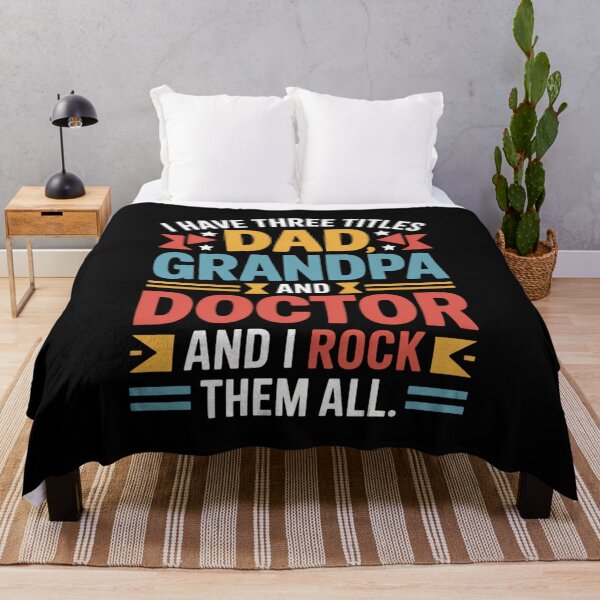 Item preview, I Have Three Titles Dad Grandpa And Doctor And I Rock Them All designed and sold by Gogetgiggles.