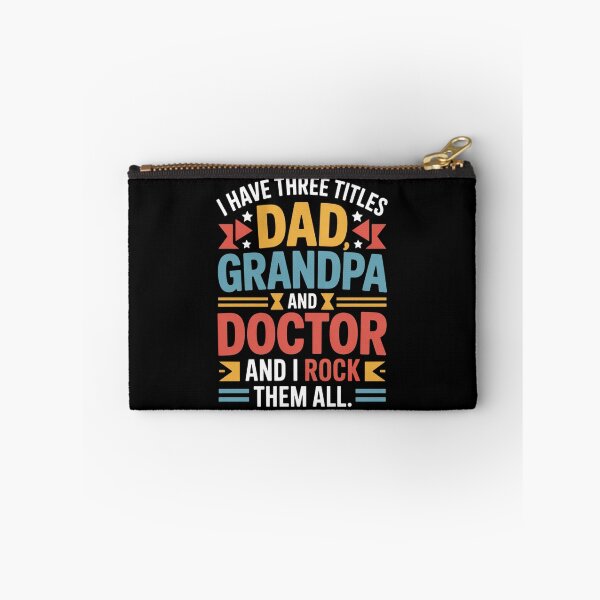Item preview, I Have Three Titles Dad Grandpa And Doctor And I Rock Them All designed and sold by Gogetgiggles.