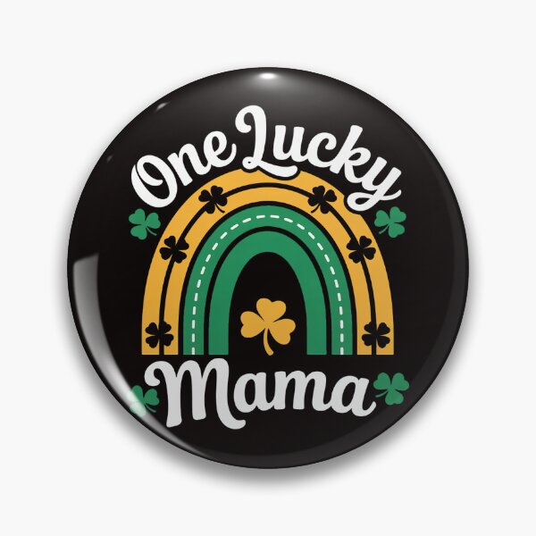 Item preview, One Lucky Mama Leopard Rainbow Cute Lucky Mom St. Patricks designed and sold by cherylbartlett.