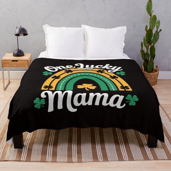 Item preview, One Lucky Mama Leopard Rainbow Cute Lucky Mom St. Patricks designed and sold by cherylbartlett.