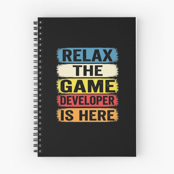 Item preview, Relax The Game Developer Is Here Funny Office designed and sold by Gogetgiggles.