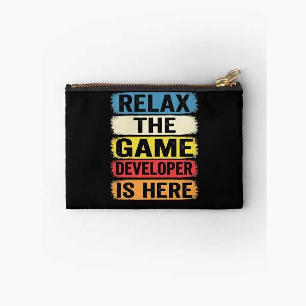 Item preview, Relax The Game Developer Is Here Funny Office designed and sold by Gogetgiggles.