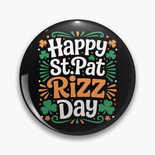 Item preview, Happy St Pat Rizz Day St. Patrick's Day Irish Celebration designed and sold by DarioRosales.
