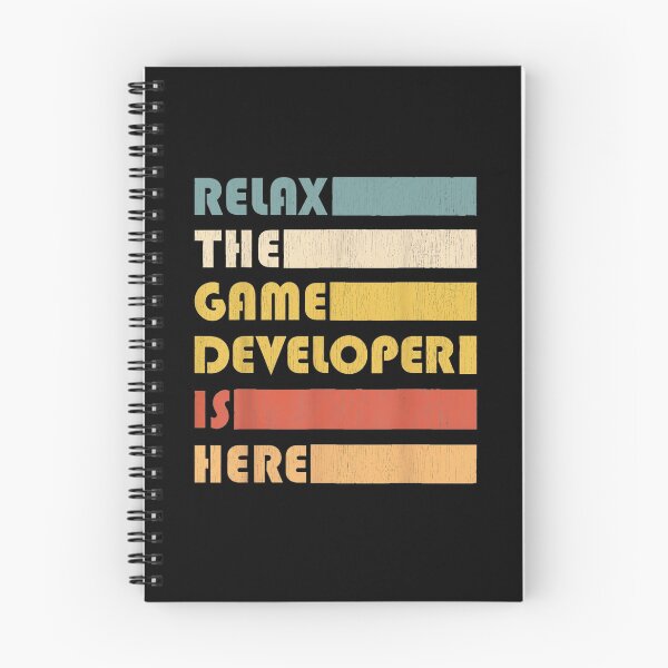 Item preview, Relax The Game Developer Is Here designed and sold by Gogetgiggles.