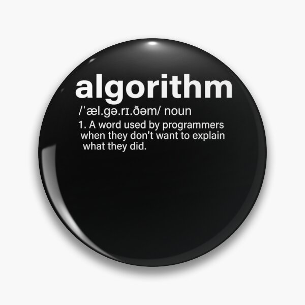 Item preview, Algorithm Programmer Humor Developer Joke designed and sold by Gogetgiggles.