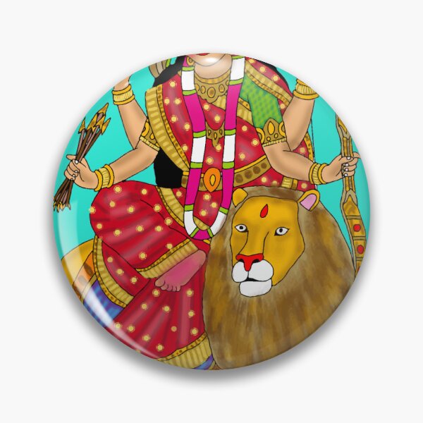 Item preview, Goddess Durga Design – Powerful Divine Feminine Art designed and sold by Harshit_Digital_Arts.