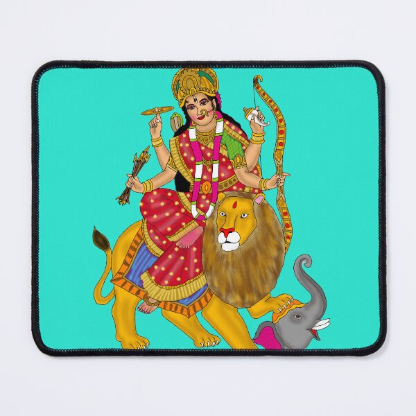 Item preview, Goddess Durga Design – Powerful Divine Feminine Art designed and sold by Harshit_Digital_Arts.
