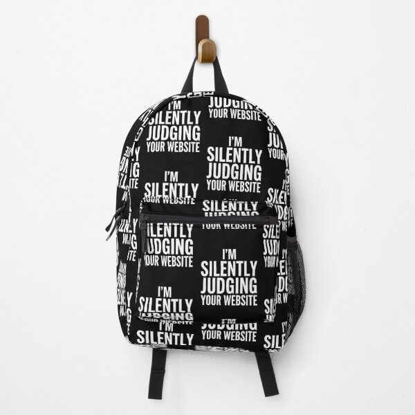 Item preview, I'm Silently Judging Your Website Programmer Humor Website Design designed and sold by Gogetgiggles.