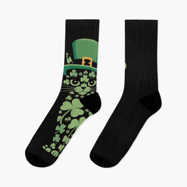 Item preview, Shamrock Cat Graphic Saint Patrick Day Cat designed and sold by gerardostokes.