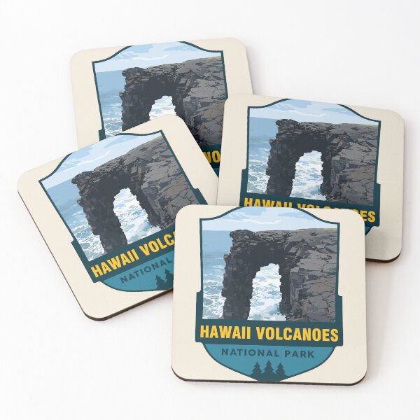 Item preview, Hawaii Volcanoes National Park Retro Sticker designed and sold by Gideon Emmerich.