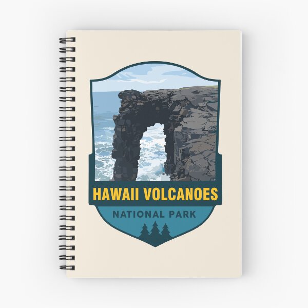Item preview, Hawaii Volcanoes National Park Retro Sticker designed and sold by Gideon Emmerich.