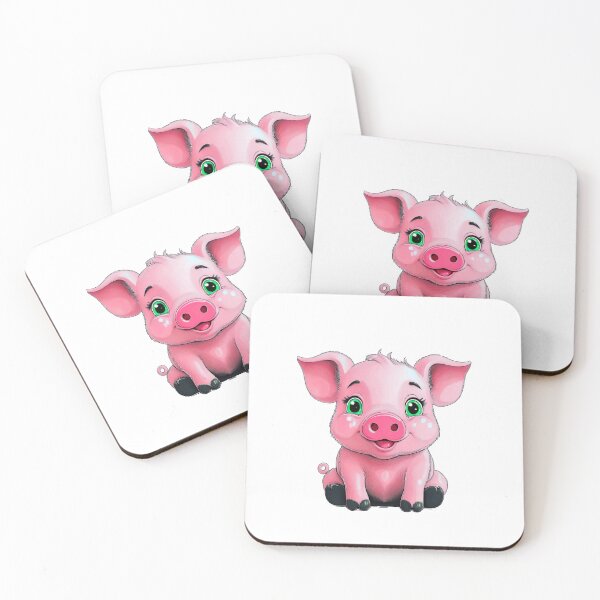 Item preview, Playful Piggy Cartoon designed and sold by RockitBaby.