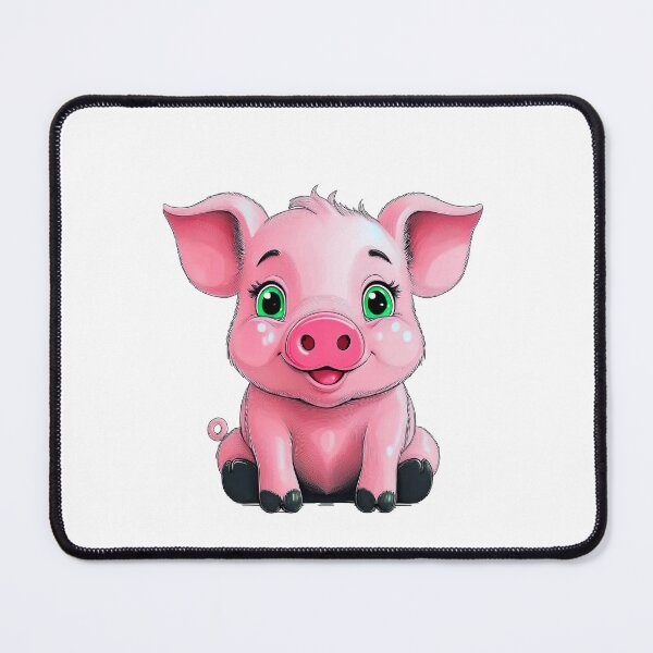 Item preview, Playful Piggy Cartoon designed and sold by RockitBaby.