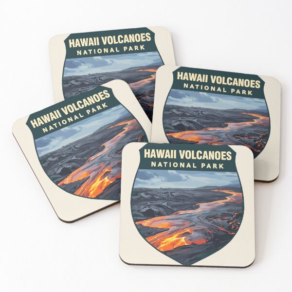 Item preview, Hawaii Volcanoes National Park Retro Sticker designed and sold by Gideon Emmerich.