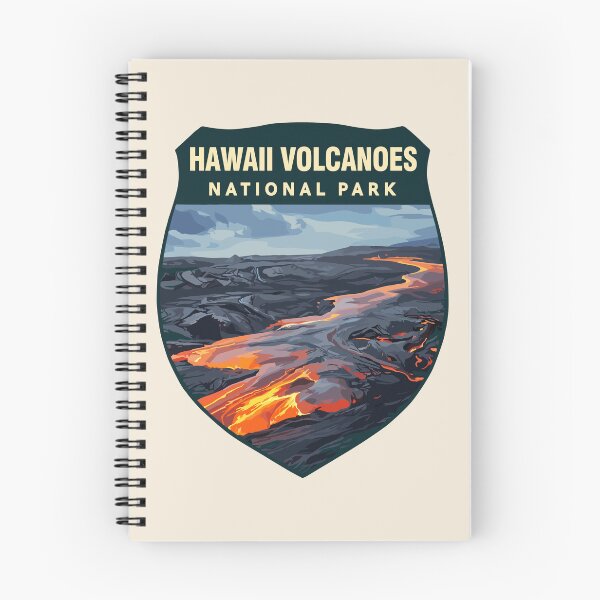 Item preview, Hawaii Volcanoes National Park Retro Sticker designed and sold by Gideon Emmerich.