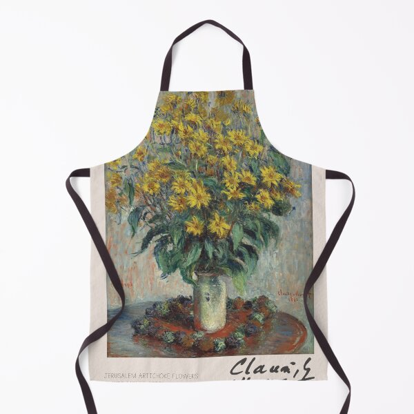 Item preview, Claude Monet Jerusalem Artichoke Flowers Impressionism designed and sold by LaFabricaArt.