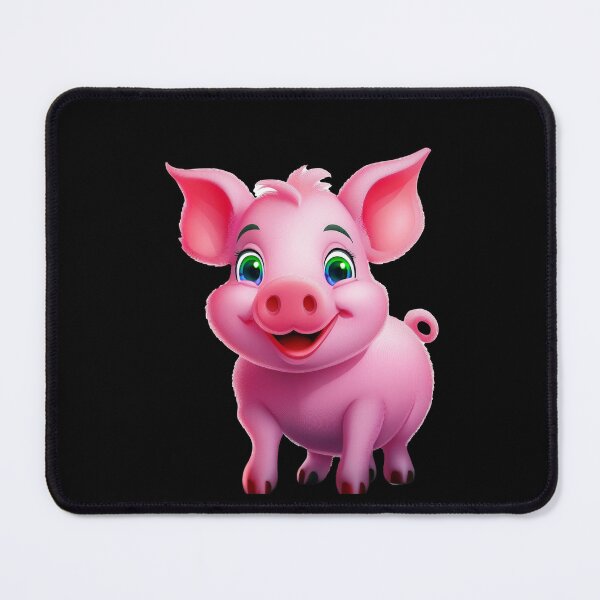 Item preview, Cute Pig with Rosy Cheeks designed and sold by RockitBaby.
