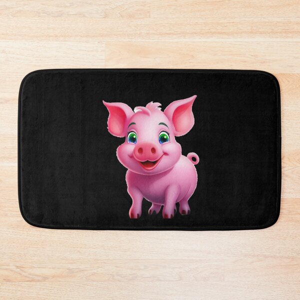 Item preview, Cute Pig with Rosy Cheeks designed and sold by RockitBaby.