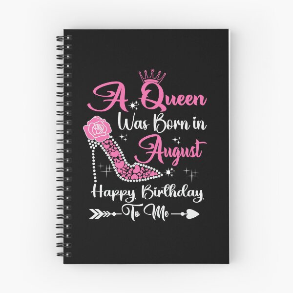 Item preview, A Queen Was Born In August Happy Birthday To Me Birthday Queen designed and sold by Gogetgiggles.