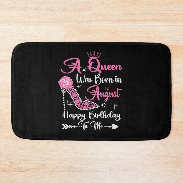 Item preview, A Queen Was Born In August Happy Birthday To Me Birthday Queen designed and sold by Gogetgiggles.