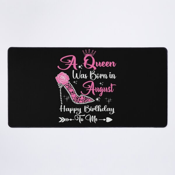 Item preview, A Queen Was Born In August Happy Birthday To Me Birthday Queen designed and sold by Gogetgiggles.