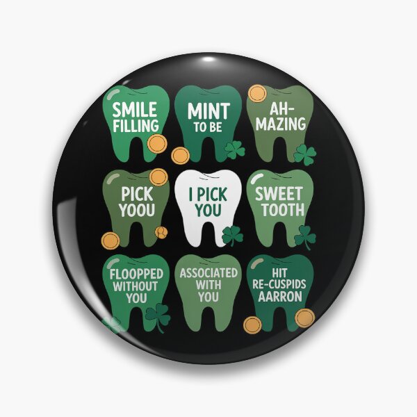 Item preview, Flossed Teeth St Patricks Day Dentist Dental Squad Assistant designed and sold by joedavila.