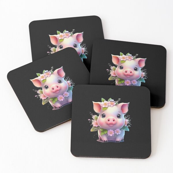 Item preview, Copy of Cute Smiling Piggy designed and sold by RockitBaby.
