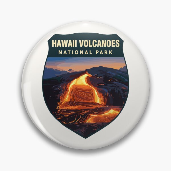 Item preview, Hawaii Volcanoes National Park Retro Sticker designed and sold by Gideon Emmerich.