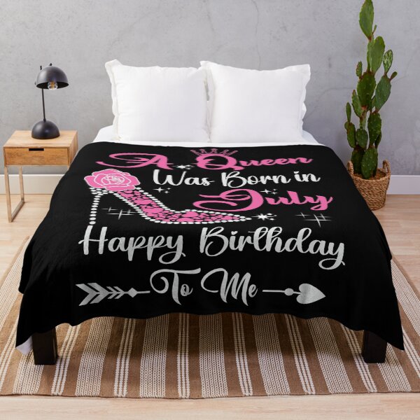 Item preview, A Queen Was Born in July Happy Birthday To Me designed and sold by Gogetgiggles.