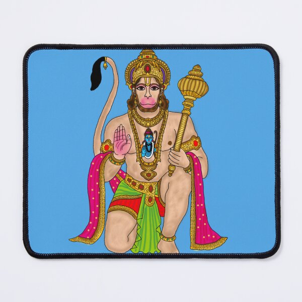 Item preview, Hanuman Design – Powerful Hindu Monkey God Artwork designed and sold by Harshit_Digital_Arts.