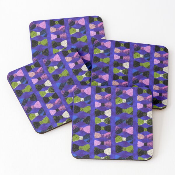 Item preview, Textured Bow Tie Patchwork Grid Pattern designed and sold by bubblegoth.