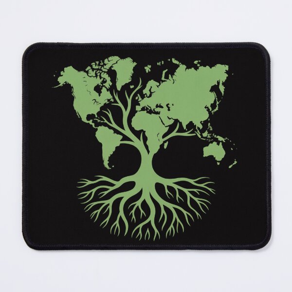 Item preview, Earth Day Cute World Map Tree Pro Environment Plant designed and sold by gerardostokes.