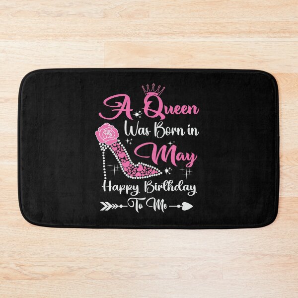 Item preview, A Queen Was Born In May Happy Birthday To Me designed and sold by Gogetgiggles.