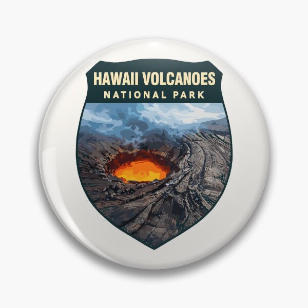 Item preview, Hawaii Volcanoes National Park Retro Sticker designed and sold by Gideon Emmerich.