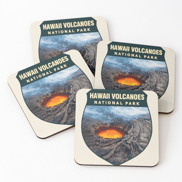 Item preview, Hawaii Volcanoes National Park Retro Sticker designed and sold by Gideon Emmerich.