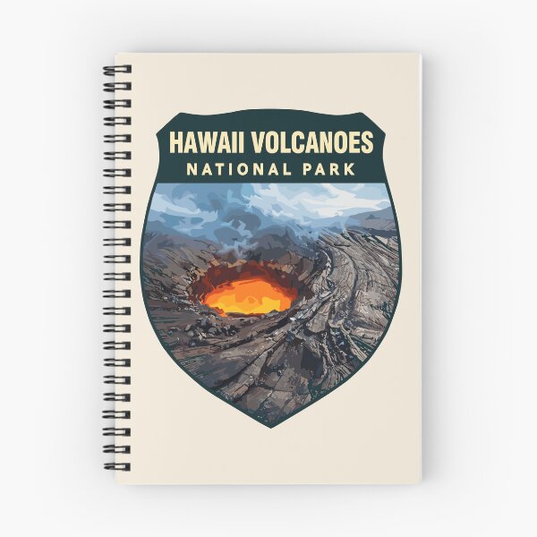 Item preview, Hawaii Volcanoes National Park Retro Sticker designed and sold by Gideon Emmerich.
