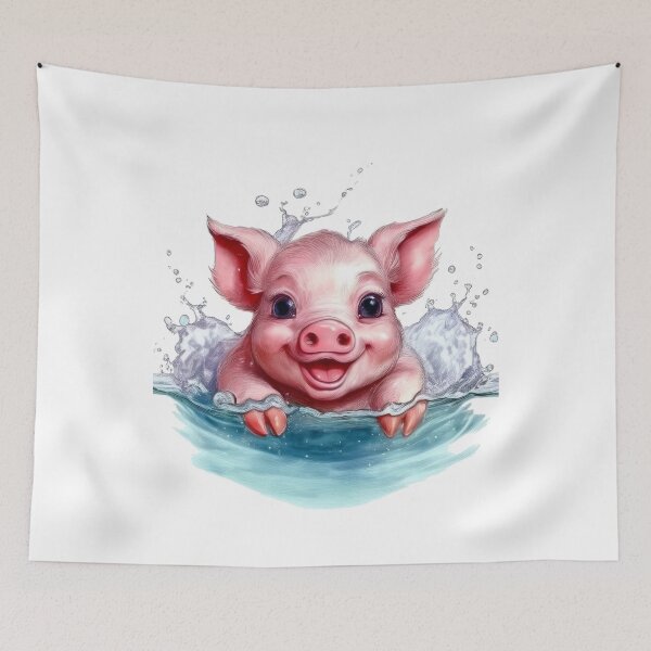 Item preview, Piggy Joy Adorable Design designed and sold by RockitBaby.