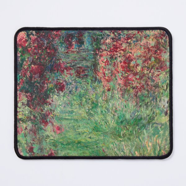 Item preview, Claude Monet House in the Roses Impressionism designed and sold by LaFabricaArt.