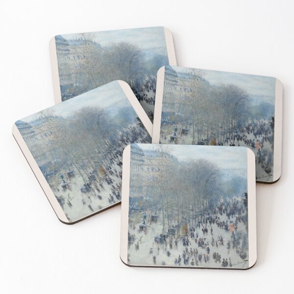 Aperçu de l'œuvre Claude Monet Boulevard des Capucines Impressionism créée et vendue par LaFabricaArt.