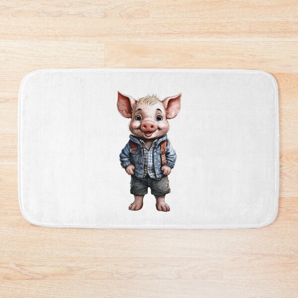 Item preview, Cute Piglet Whimsical Art designed and sold by RockitBaby.