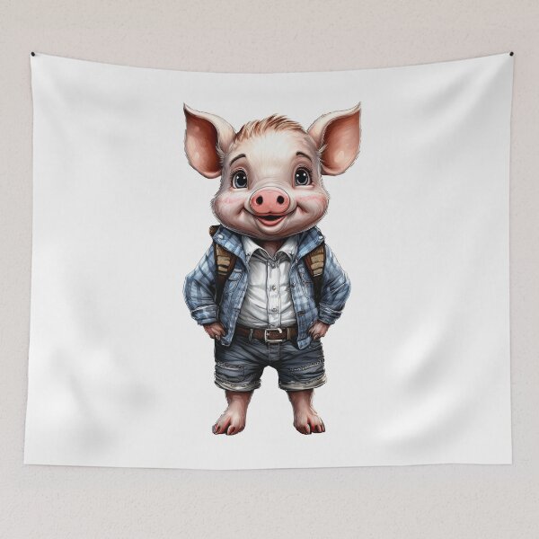 Item preview, Piggy Cuteness Overload designed and sold by RockitBaby.