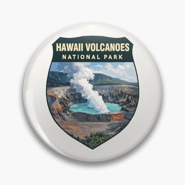 Item preview, Hawaii Volcanoes National Park Retro Sticker designed and sold by Gideon Emmerich.