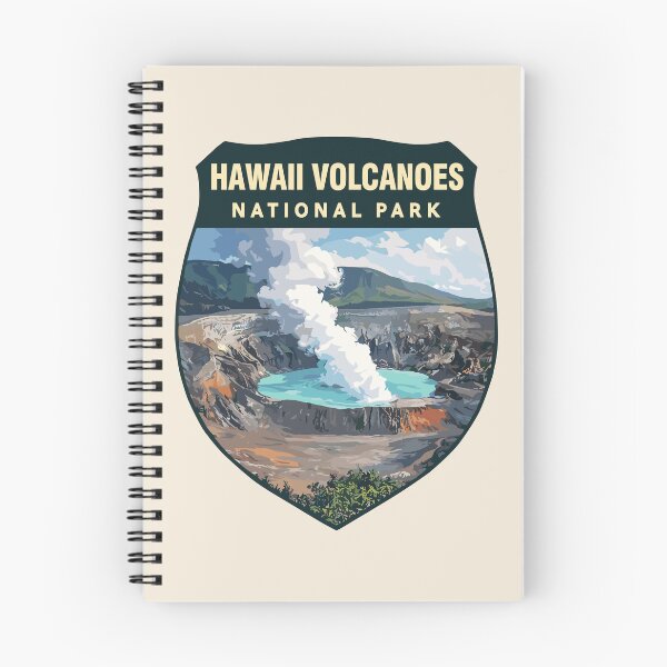 Item preview, Hawaii Volcanoes National Park Retro Sticker designed and sold by Gideon Emmerich.
