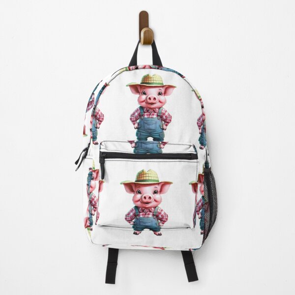 Item preview, Cute Pig Cartoon Farm Style designed and sold by RockitBaby.