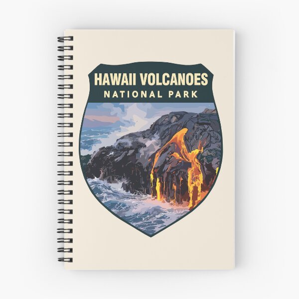 Item preview, Hawaii Volcanoes National Park Retro Sticker designed and sold by Gideon Emmerich.