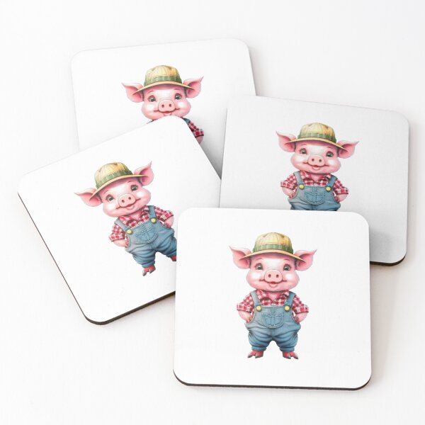 Item preview, Farm Piggy Smiles All Day designed and sold by RockitBaby.